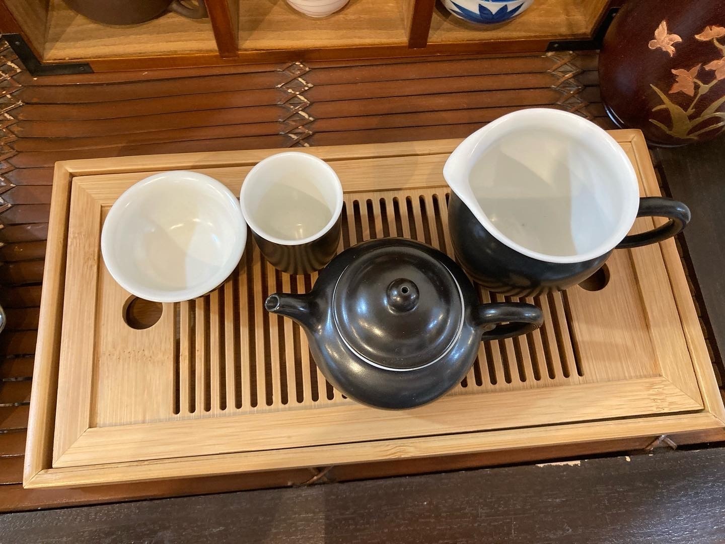 小腰竹茶盤